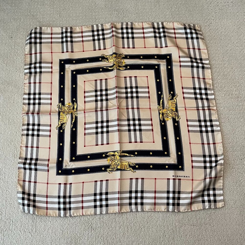 Burberry Silk Scarf